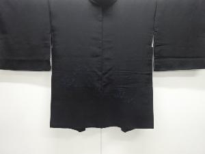 花模様織り出し絵羽織